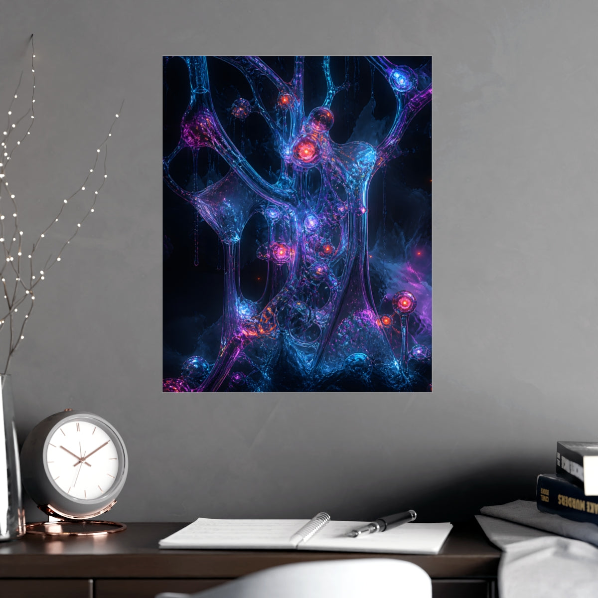 Glassroot Weather KOSVYRE poster product mockup, alternate view