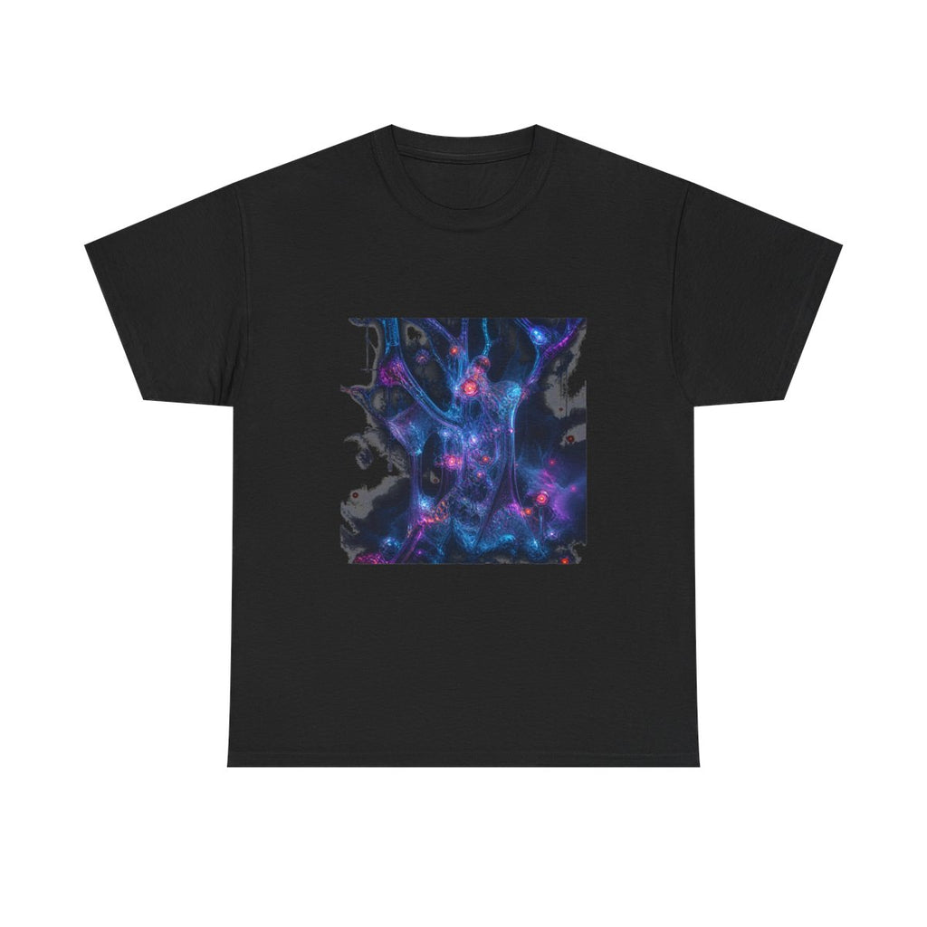 Glassroot Weather KOSVYRE graphic tee product mockup, front view