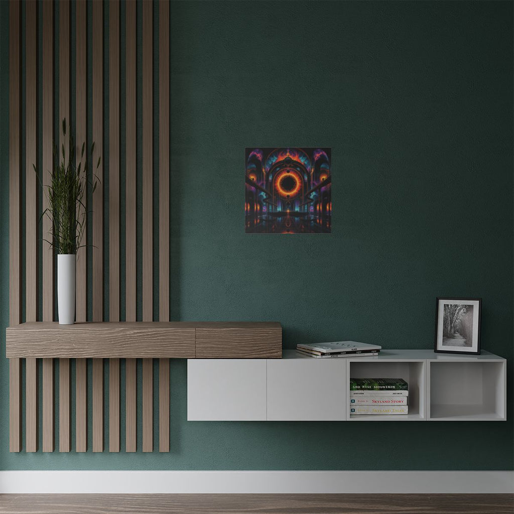 Hollow Sun Terminal KOSVYRE art print product mockup, alternate view