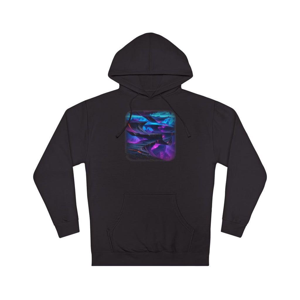 Horizon Fold Array KOSVYRE hoodie product mockup, front view
