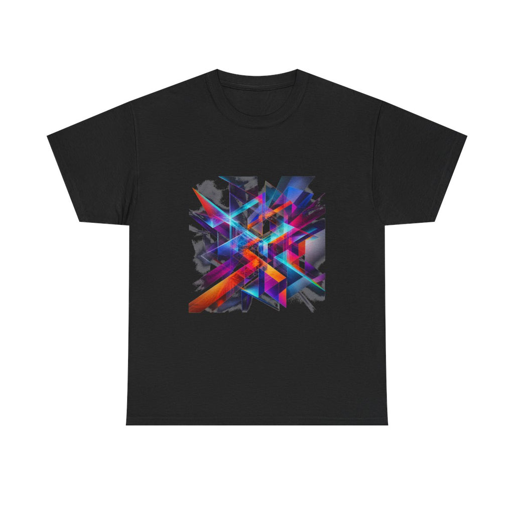 Kinetic Prism Choir KOSVYRE graphic tee product mockup, front view