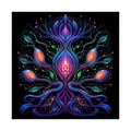 Alien Botanical Circuit original KOSVYRE art print shown on a clean white display