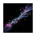 Celestial Cable Bloom original KOSVYRE art print shown on a clean white display