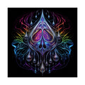 Chrome Anatomy of Rain original KOSVYRE art print shown on a clean white display