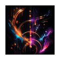 Copper Night Meridian original KOSVYRE art print shown on a clean white display