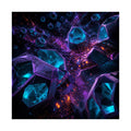 Hollow Lantern Tectonics original KOSVYRE art print shown on a clean white display