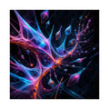 Null Meridian Bloom original KOSVYRE art print shown on a clean white display