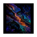 Radiant Cartographic Scar original KOSVYRE art print shown on a clean white display