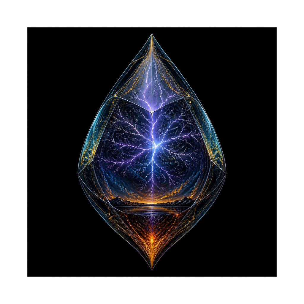 Storm Seed Relay original KOSVYRE art print shown on a clean white display