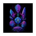 Ultraviolet Fossil Choir original KOSVYRE art print shown on a clean white display
