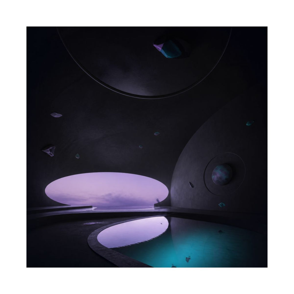 Liminal Velvet Observatory KOSVYRE art print product mockup, front view
