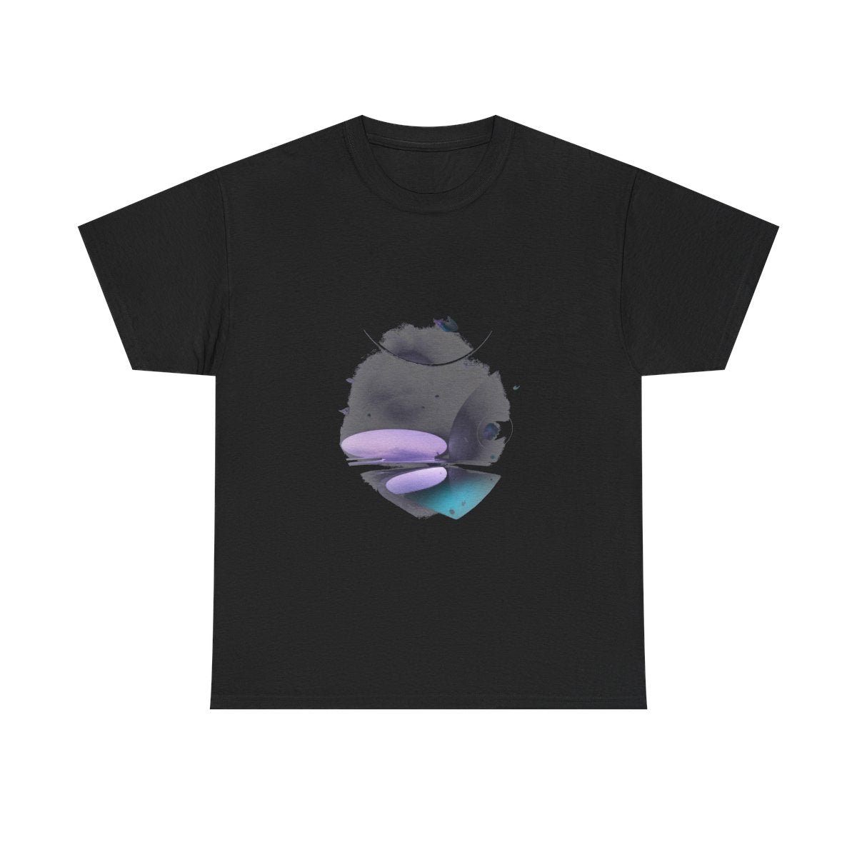 Liminal Velvet Observatory KOSVYRE graphic tee product mockup, front view