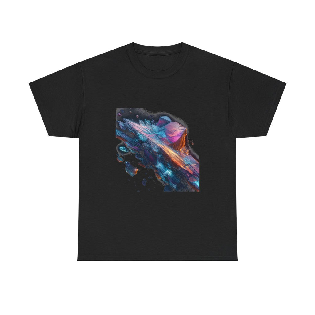 Lumen Quarry Drift KOSVYRE graphic tee product mockup, front view
