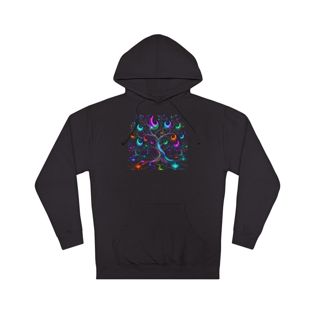 Lunar Circuit Orchard KOSVYRE hoodie product mockup, front view