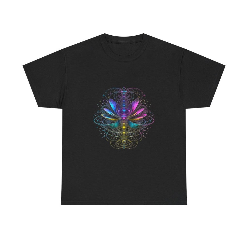 Magnetic Bloom Atlas KOSVYRE graphic tee product mockup, front view