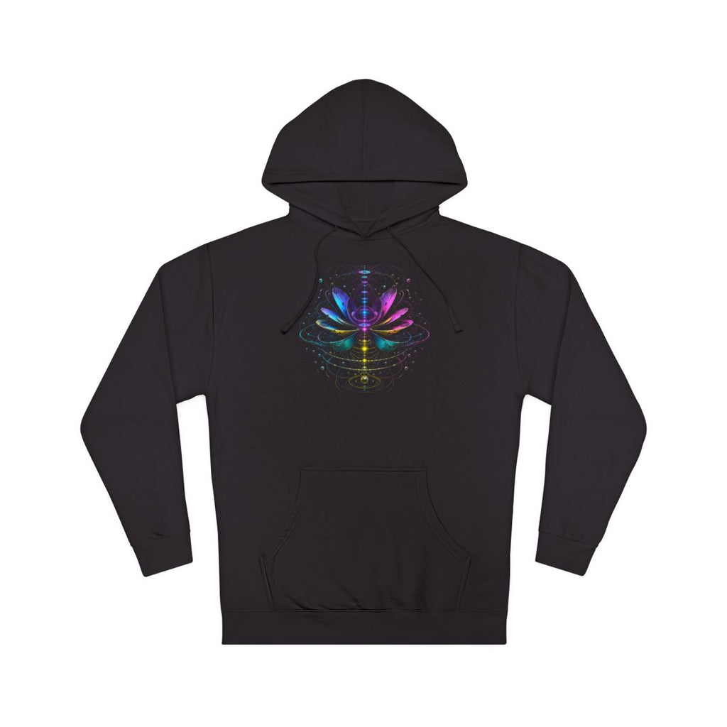 Magnetic Bloom Atlas KOSVYRE hoodie product mockup, front view