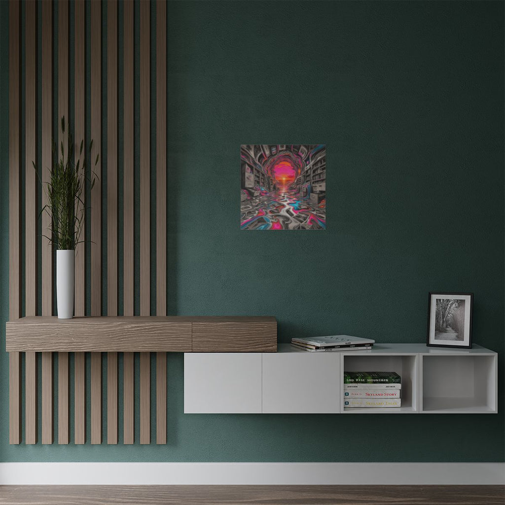 Melted Archive KOSVYRE art print product mockup, alternate view