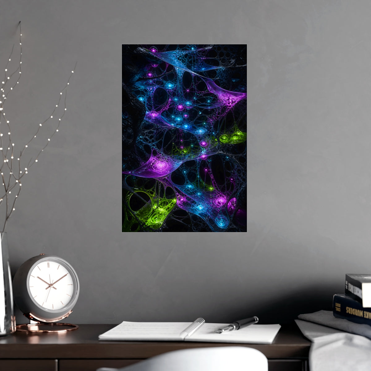 Membrane Relay Field KOSVYRE poster product mockup, alternate view