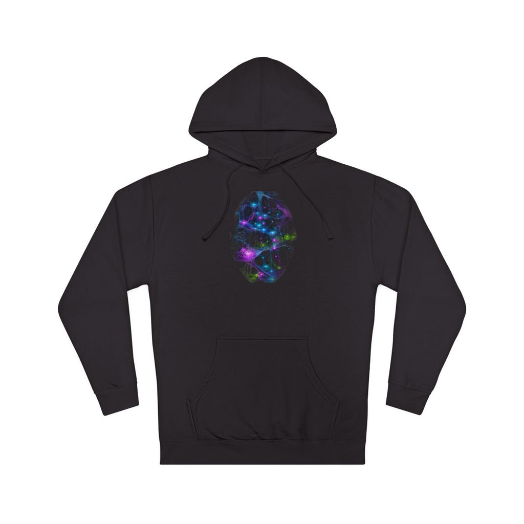 Membrane Relay Field KOSVYRE hoodie product mockup, front view