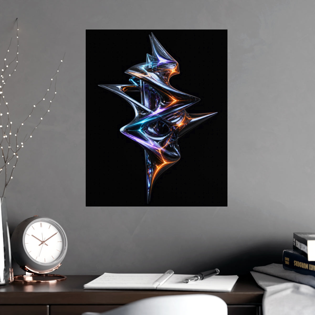 Mercurial Drift Spindle KOSVYRE poster product mockup, alternate view