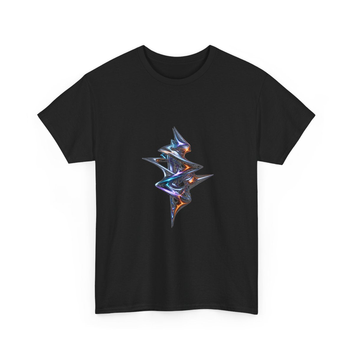 Mercurial Drift Spindle KOSVYRE graphic tee product mockup, alternate front view