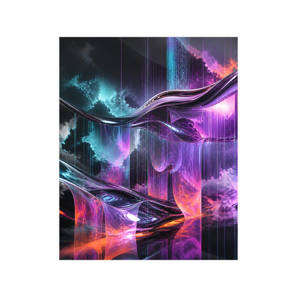 Molten Weather Loom KOSVYRE poster product mockup, front view