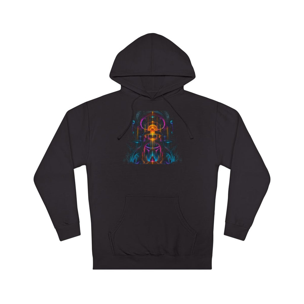 Monument of Borrowed Light KOSVYRE hoodie product mockup, front view