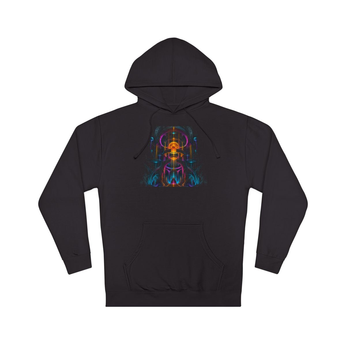 Monument of Borrowed Light KOSVYRE hoodie product mockup, front view