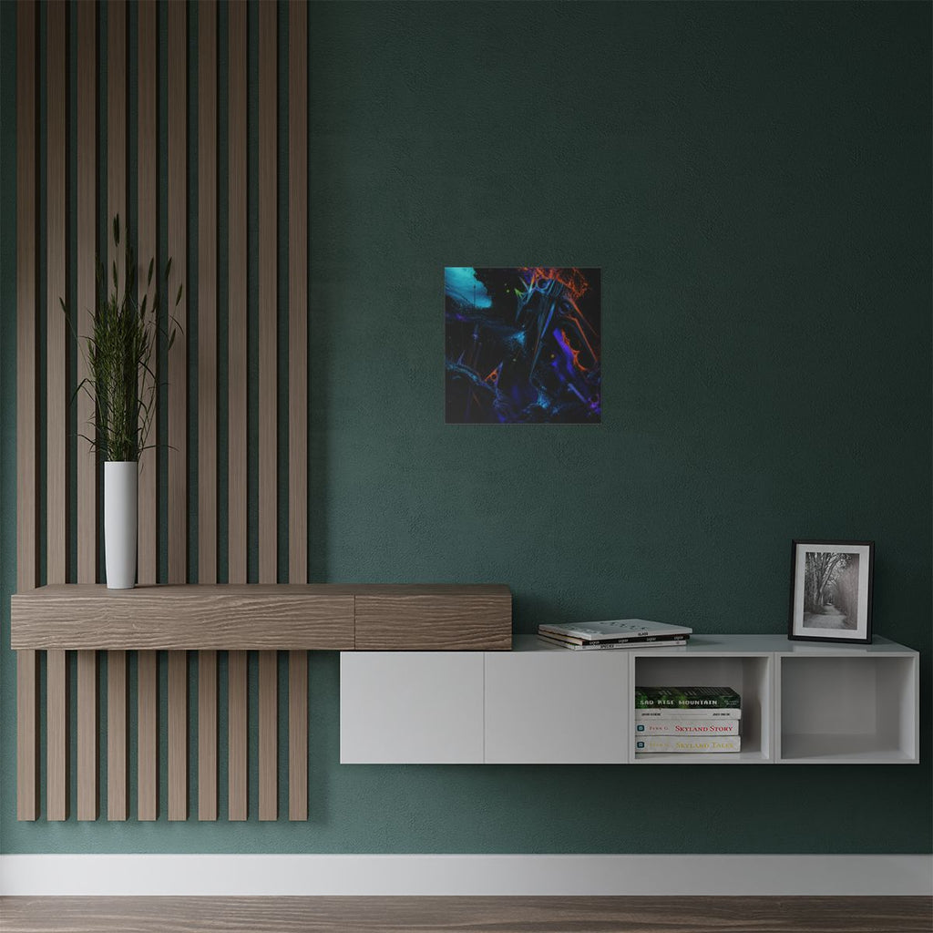 Obsidian Tide Instrument KOSVYRE art print product mockup, alternate view