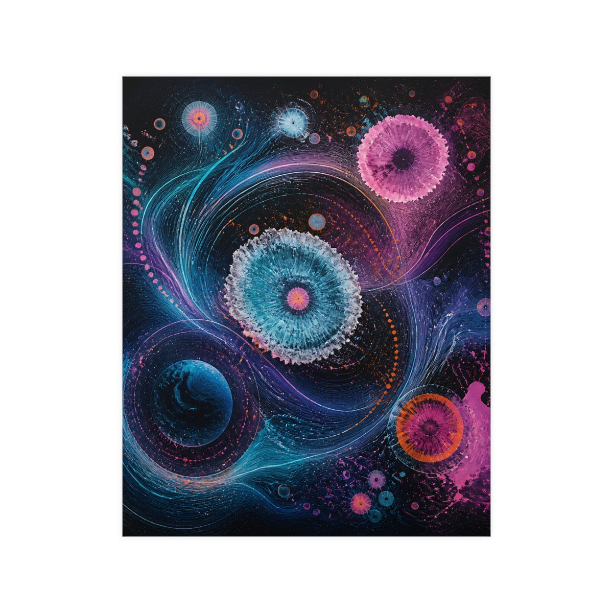Orbit Salt Compass KOSVYRE poster product mockup, front view