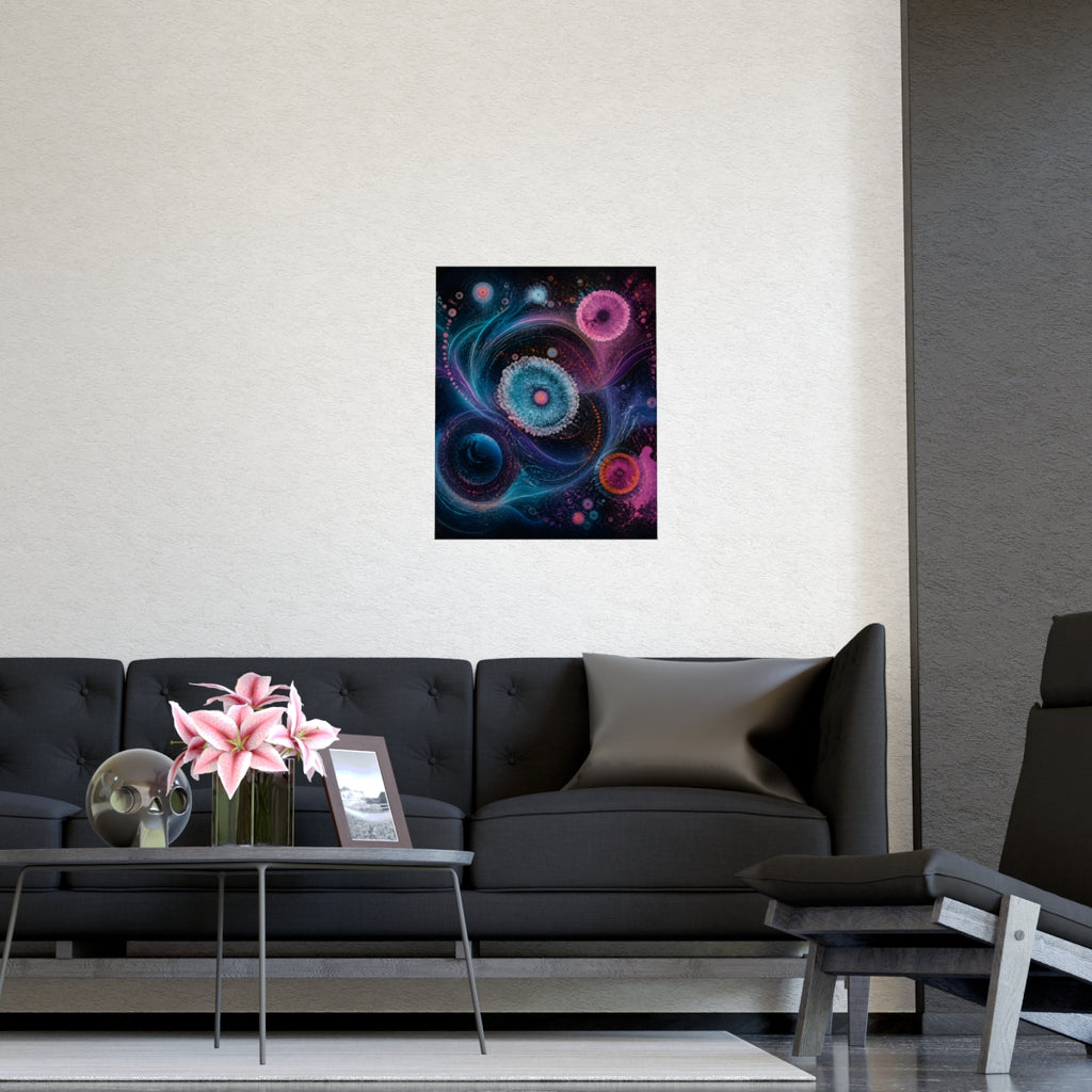 Orbit Salt Compass KOSVYRE poster product mockup, detail view