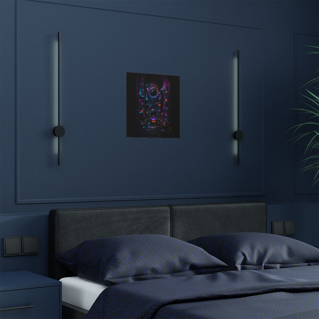 Orbitless Marble Choir KOSVYRE art print product mockup, detail view