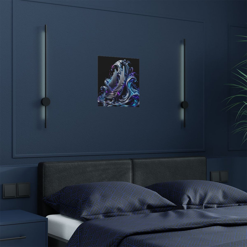Periscope Chapel KOSVYRE art print product mockup, detail view