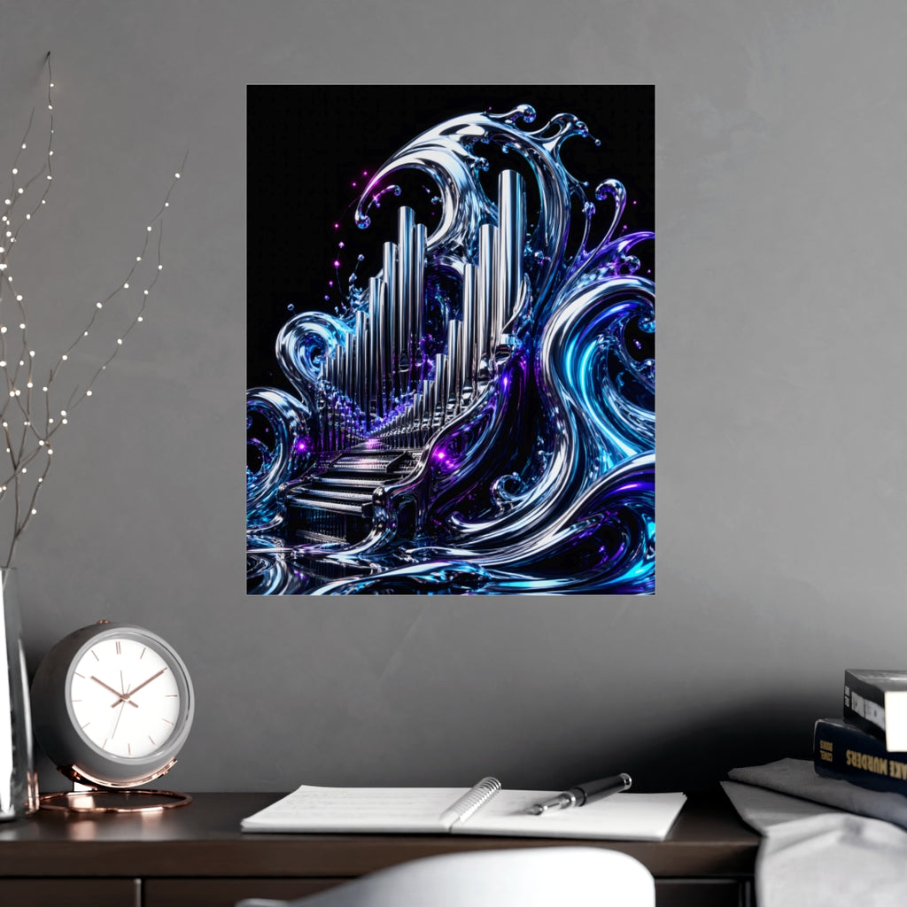 Periscope Chapel KOSVYRE poster product mockup, alternate view