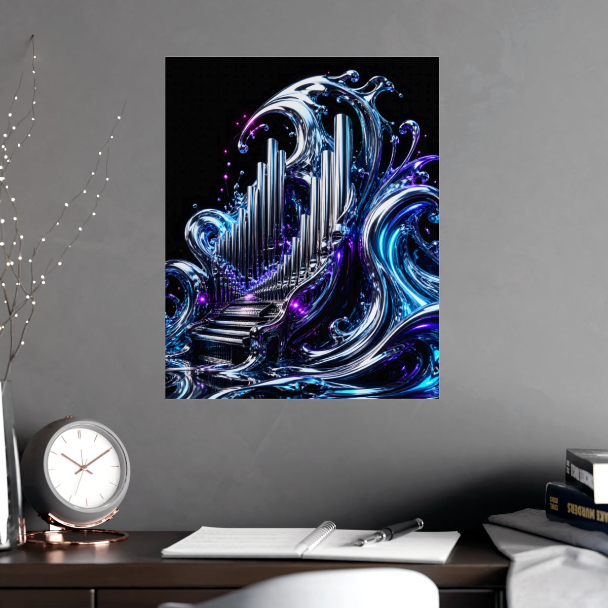 Periscope Chapel KOSVYRE poster product mockup, alternate view