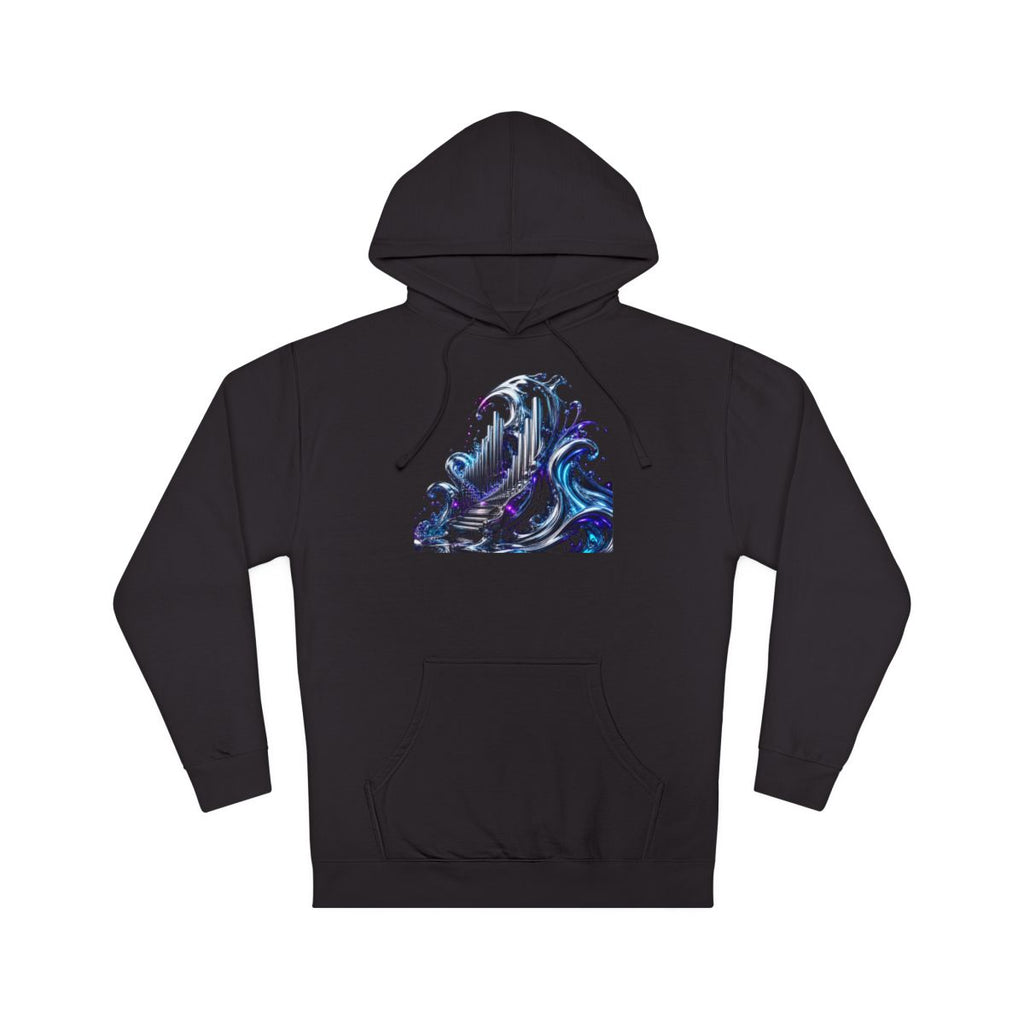 Periscope Chapel KOSVYRE hoodie product mockup, front view