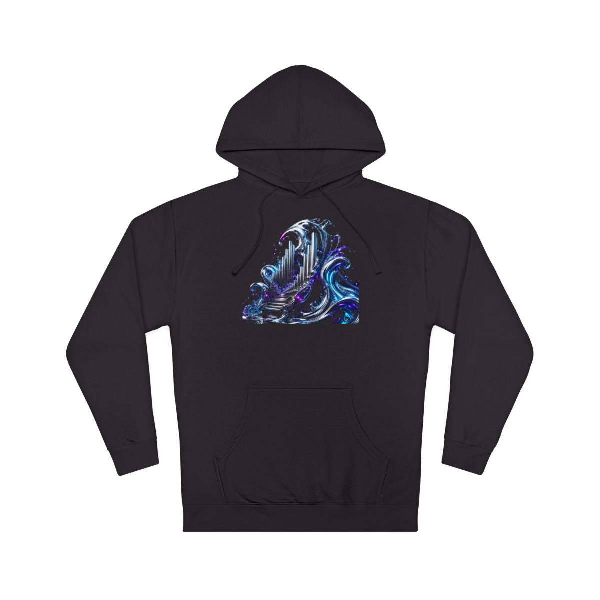 Periscope Chapel KOSVYRE hoodie product mockup, front view