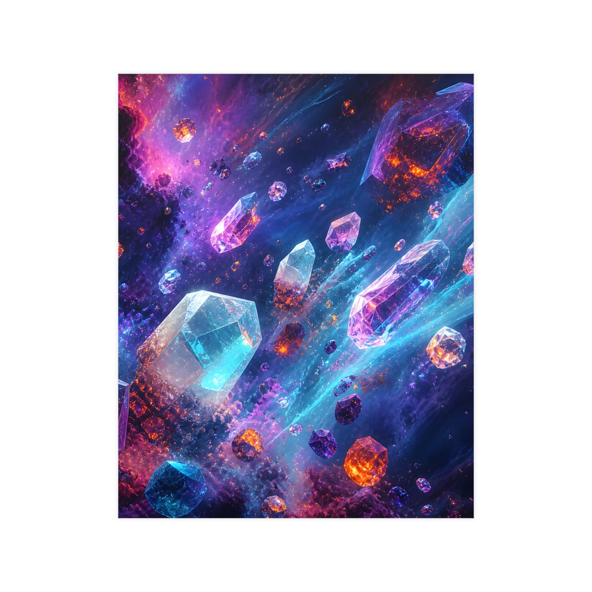 Peroxide Nebula Herd KOSVYRE poster product mockup, front view