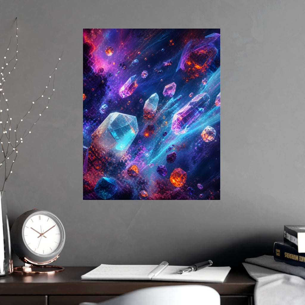 Peroxide Nebula Herd KOSVYRE poster product mockup, alternate view
