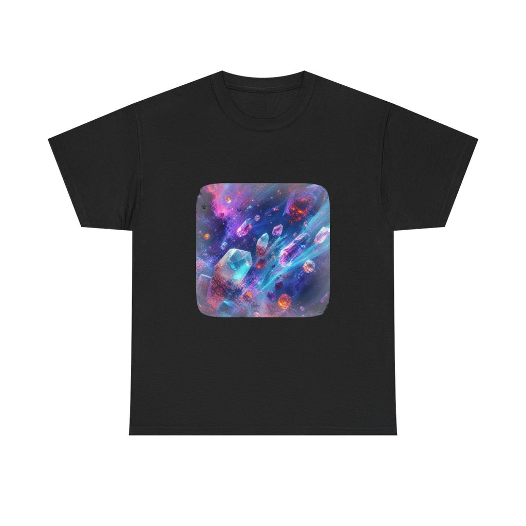 Peroxide Nebula Herd KOSVYRE graphic tee product mockup, front view