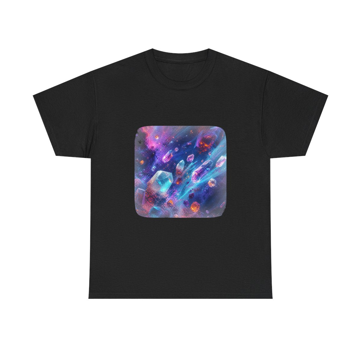 Peroxide Nebula Herd KOSVYRE graphic tee product mockup, front view