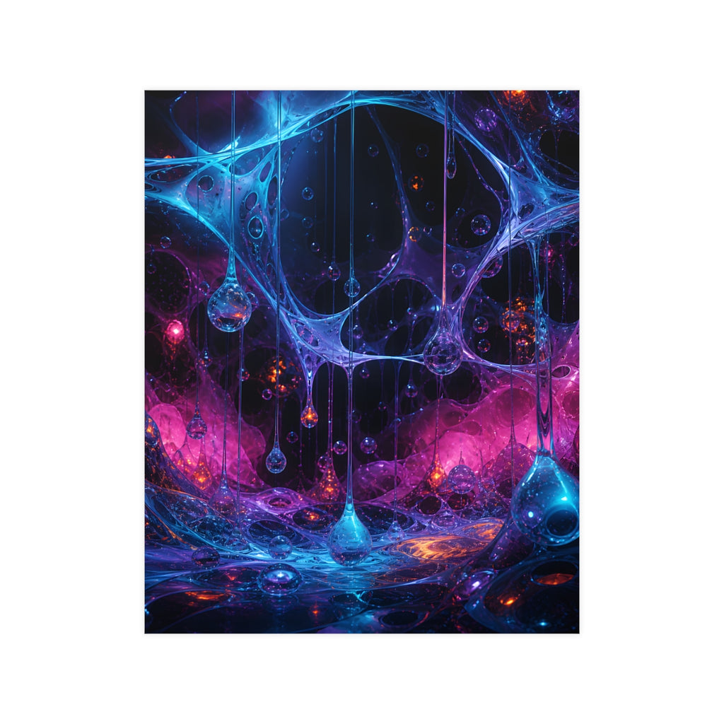 Polymer Rainfield KOSVYRE poster product mockup, front view