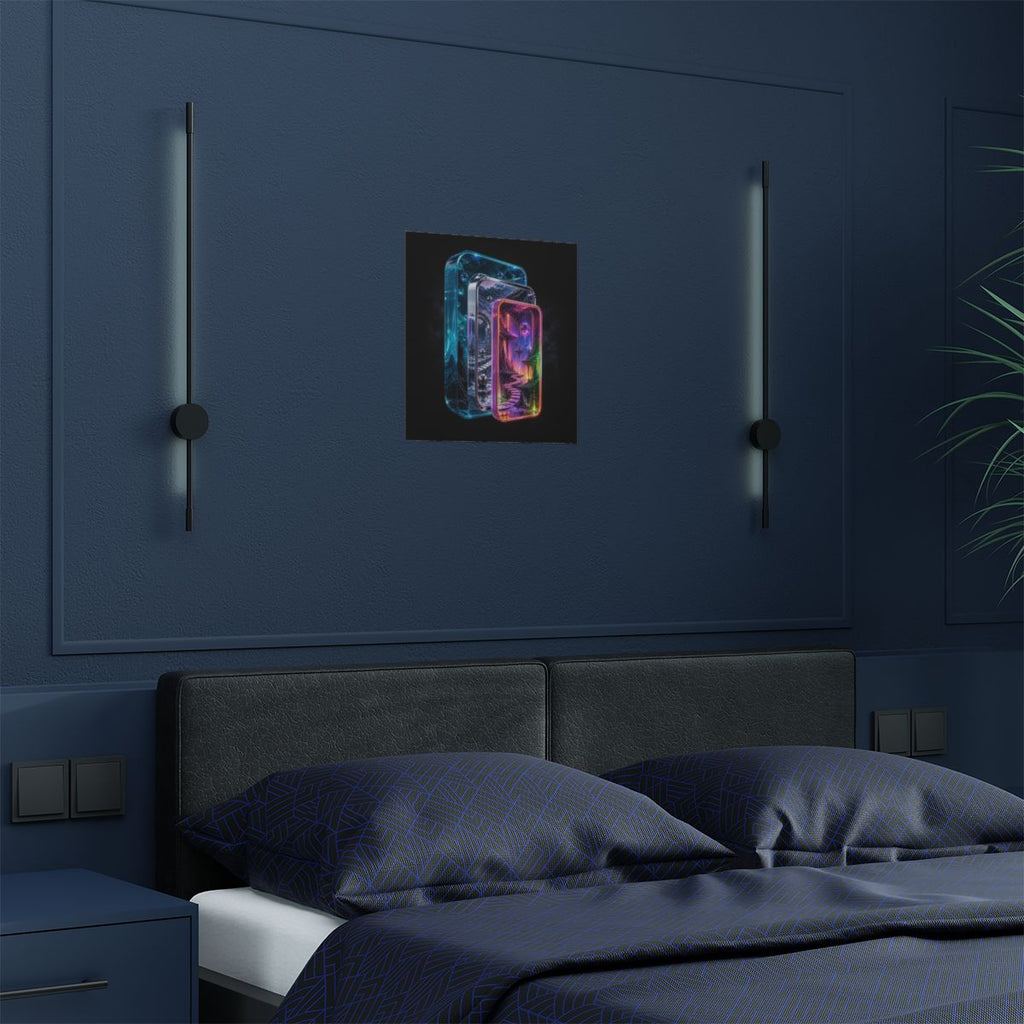 Portal Within Portal KOSVYRE art print product mockup, detail view