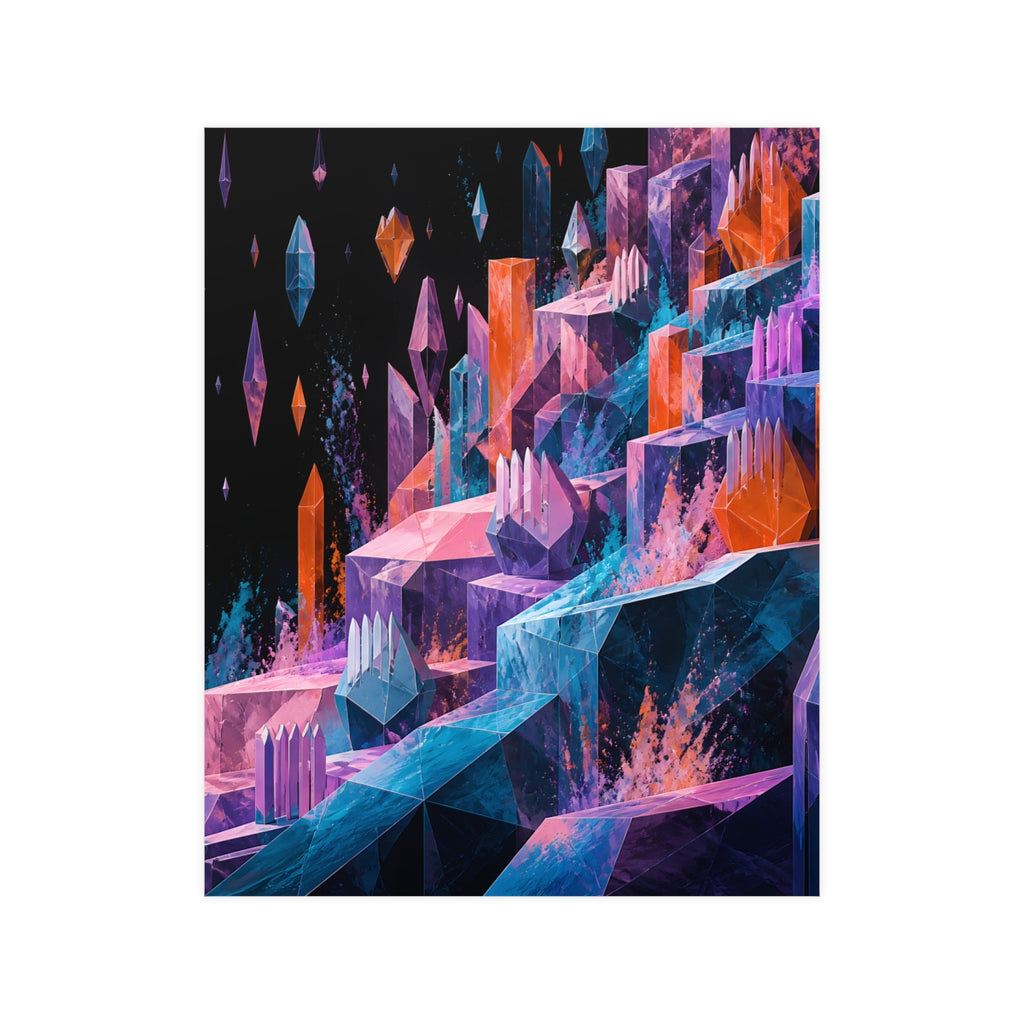 Prism Quarry Choir KOSVYRE poster product mockup, front view