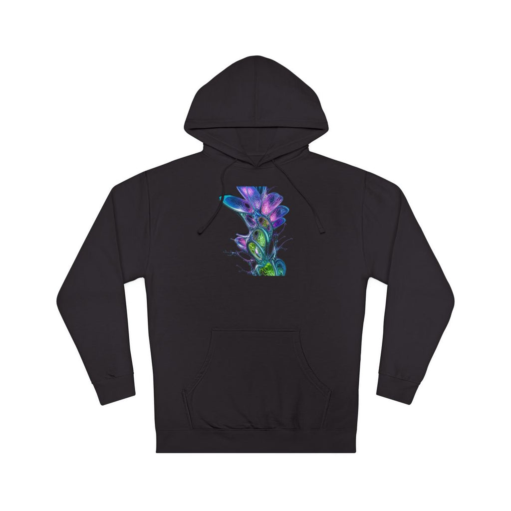 Prismatic Cartilage Garden KOSVYRE hoodie product mockup, front view