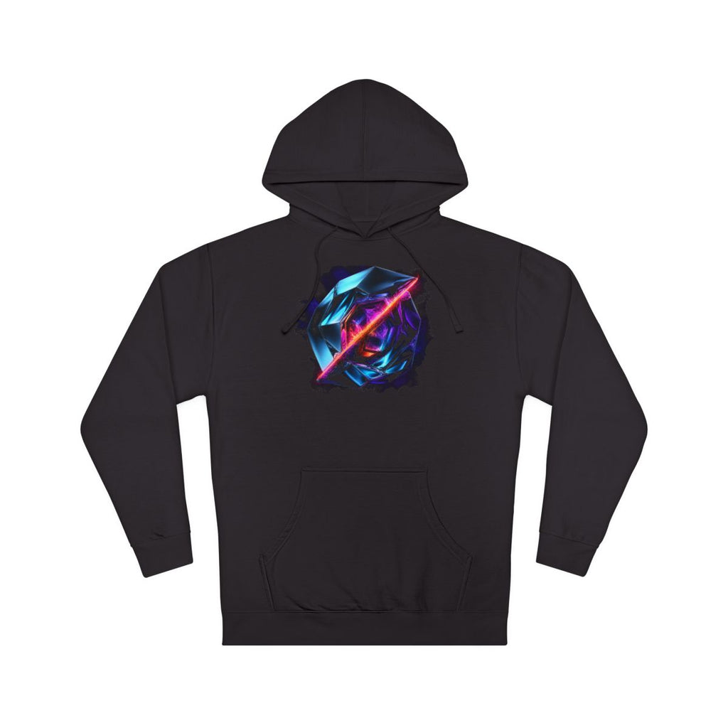 Prismatic Scar KOSVYRE hoodie product mockup, front view