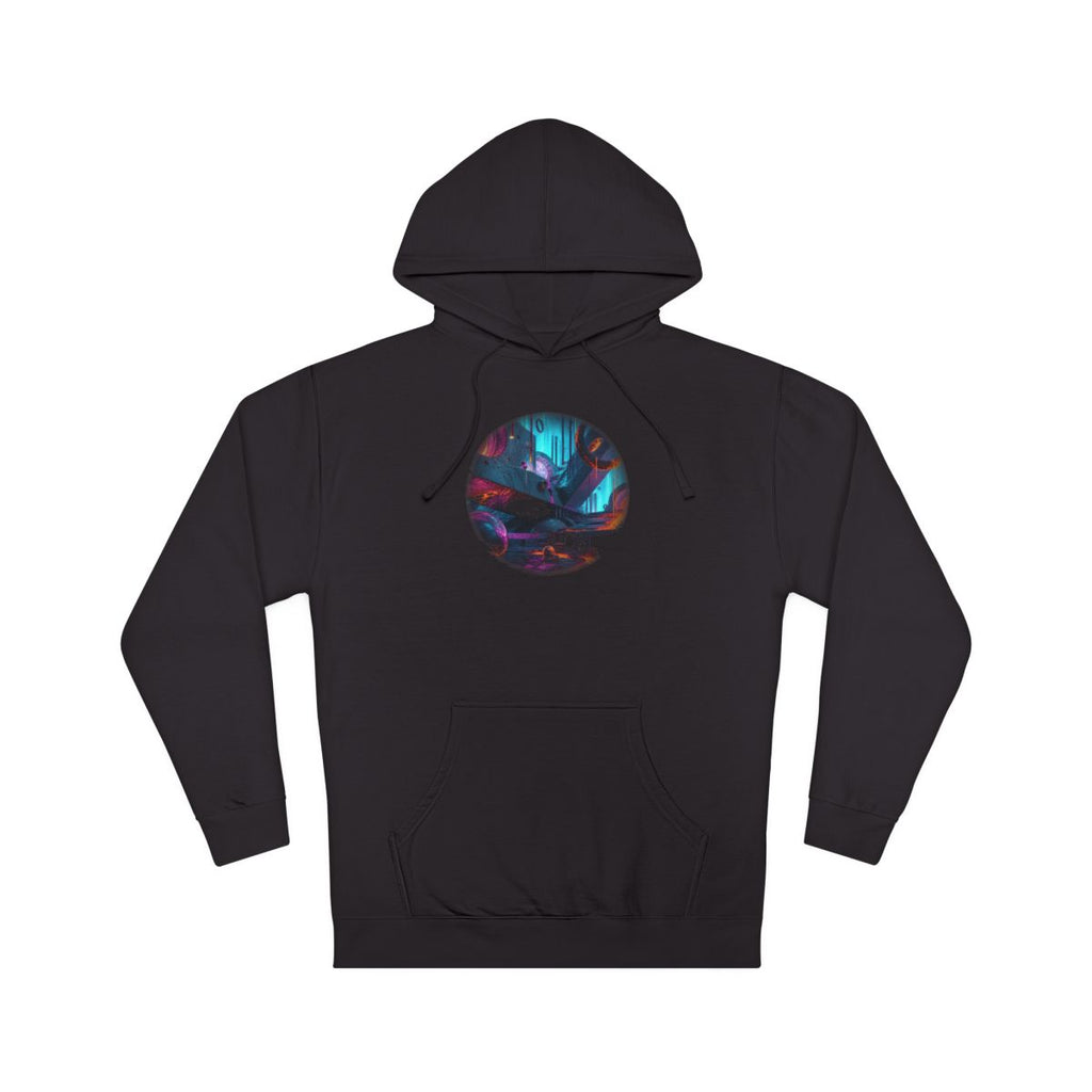Pulse Foundry KOSVYRE hoodie product mockup, front view