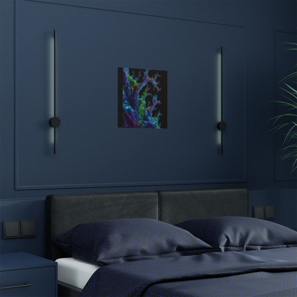Recursive Mineral Choir KOSVYRE art print product mockup, detail view