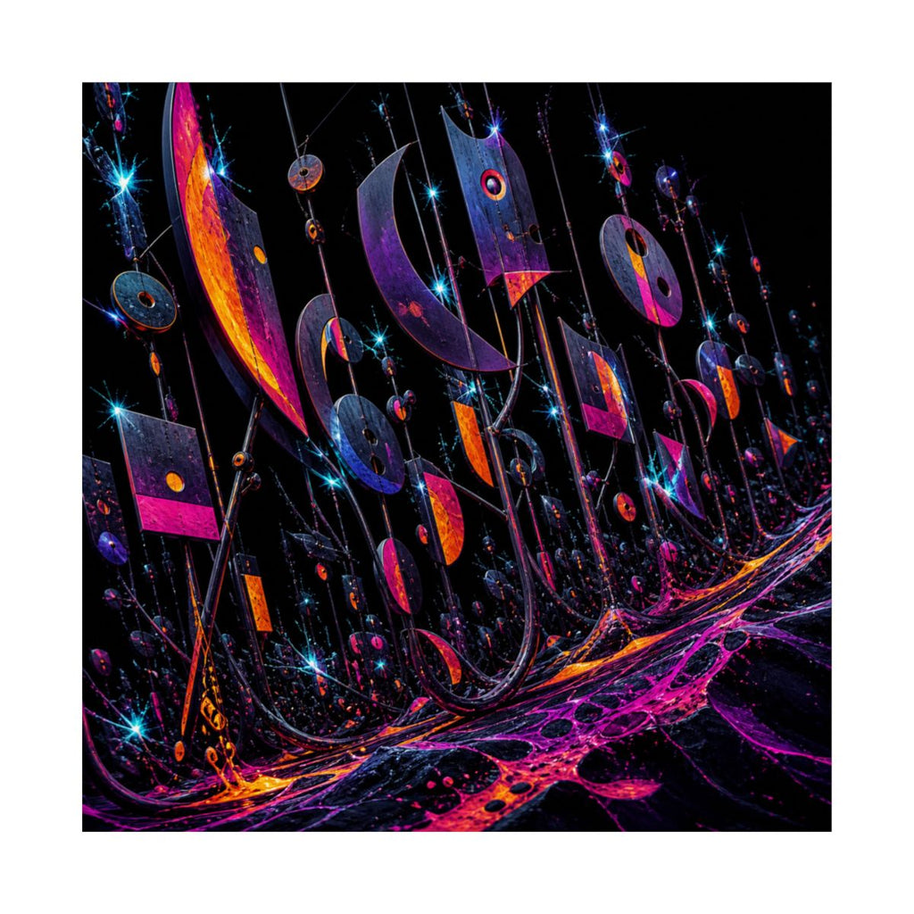 Signal Foundry Orchard KOSVYRE art print product mockup, front view