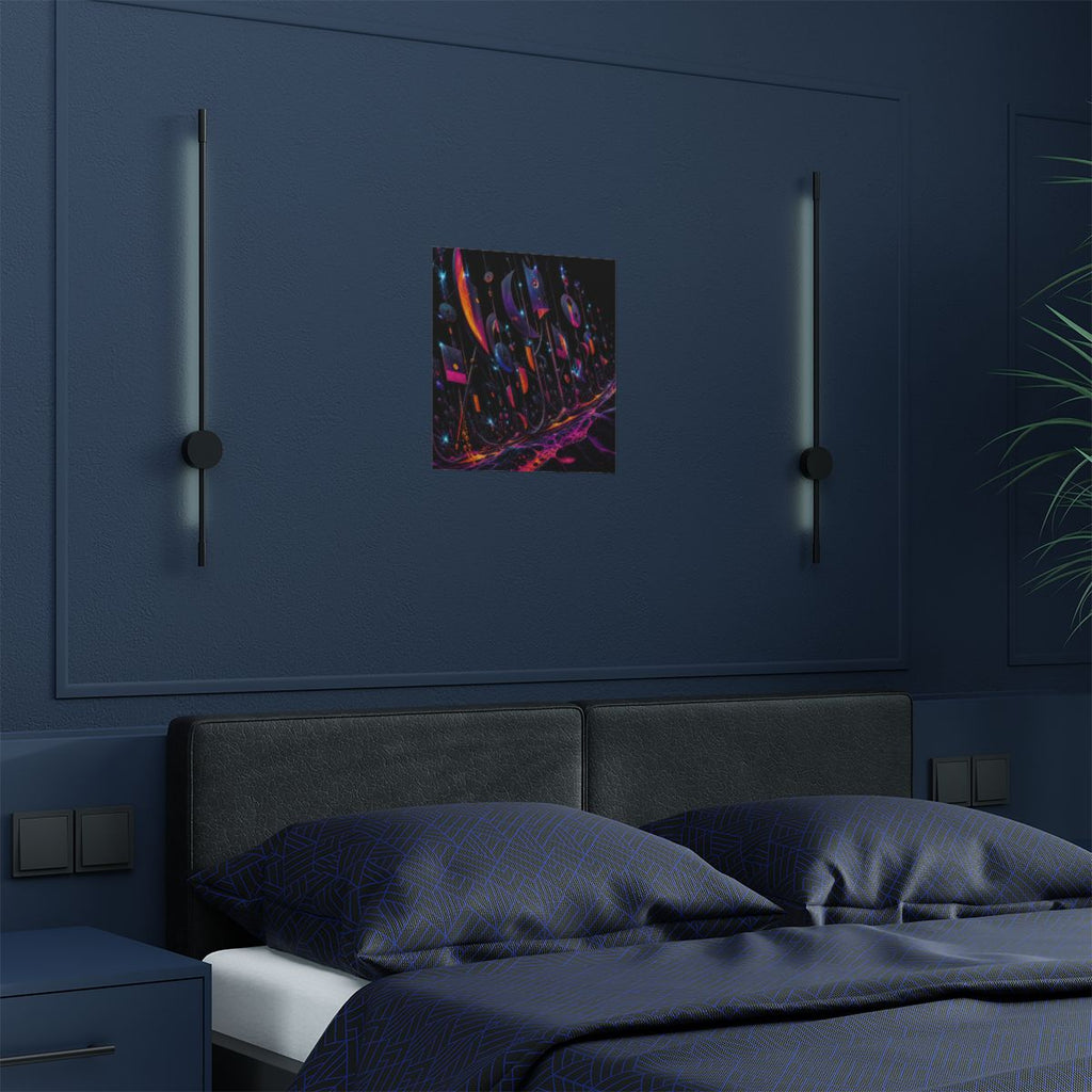 Signal Foundry Orchard KOSVYRE art print product mockup, detail view